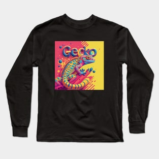 Pop Art Geckos Long Sleeve T-Shirt